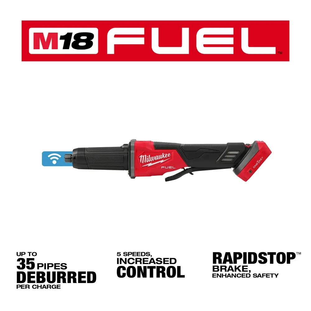 Milwaukee 2984-80 M18 FUEL 18V Braking Die Grinder Paddle - Recon - Bare Tool
