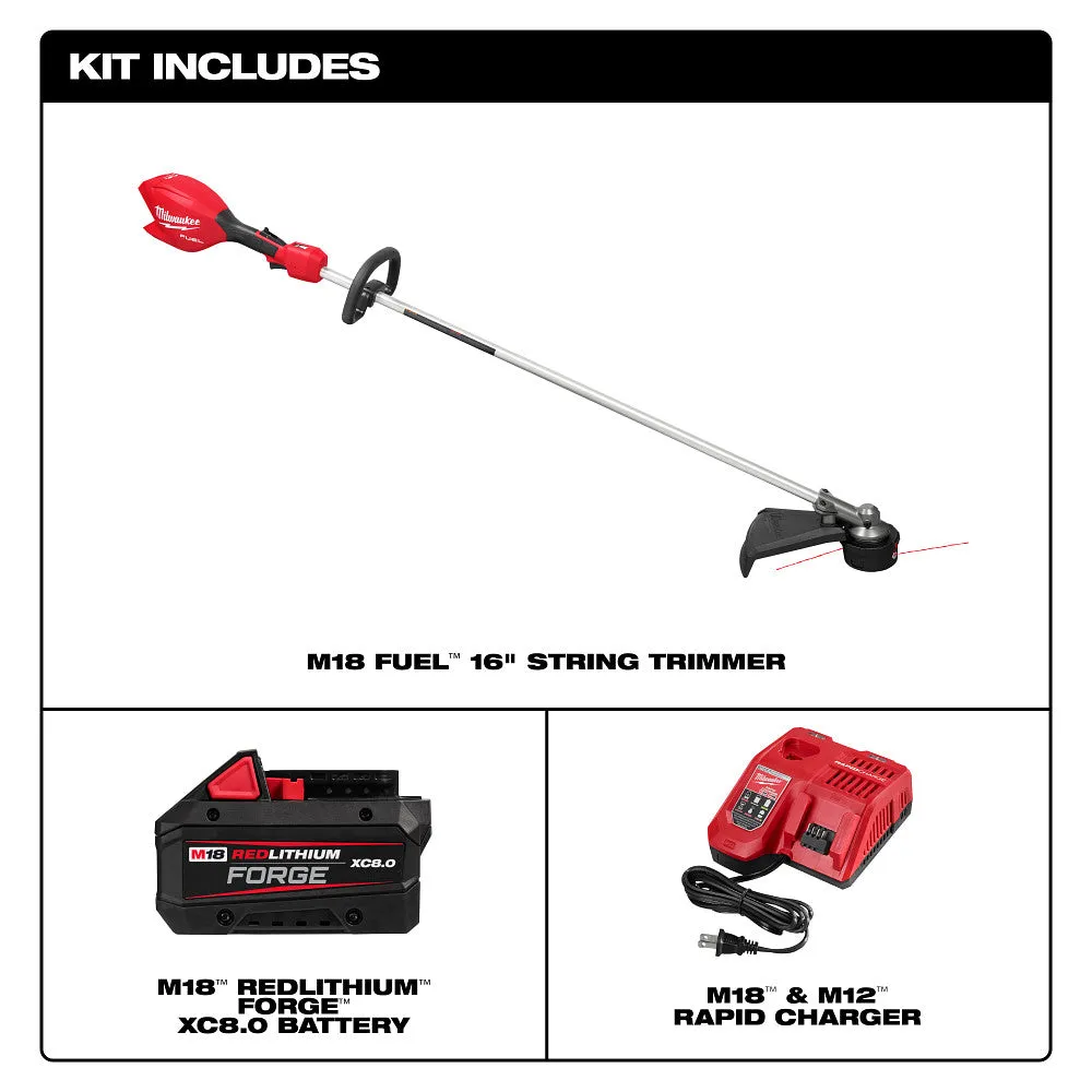 Milwaukee 3046-21HD M18 FUEL 18V 16" String Trimmer Kit