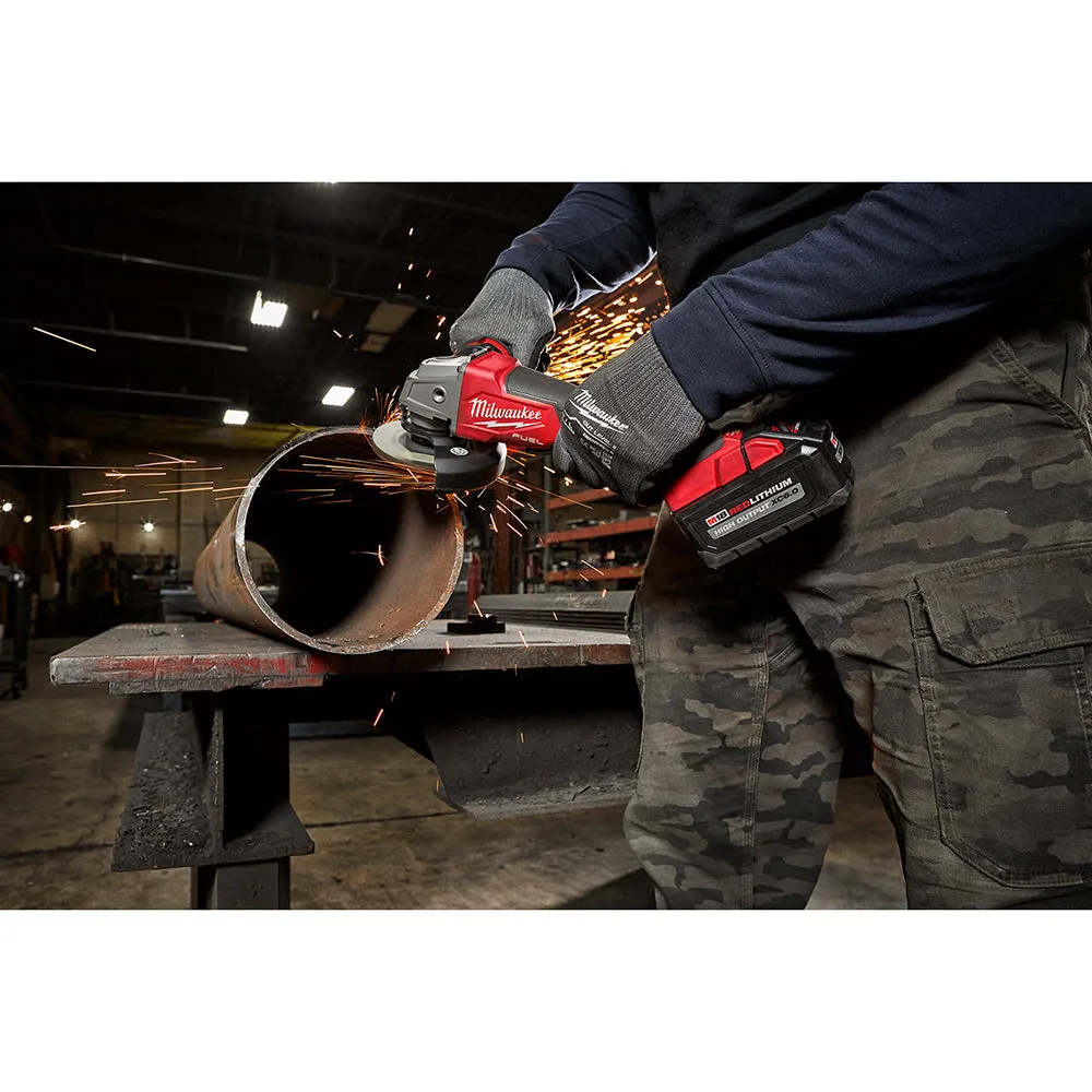 Milwaukee 3697-22GR M18 FUEL 18V Cordless Drill / Driver Kit w/ M18 FUEL Grinder