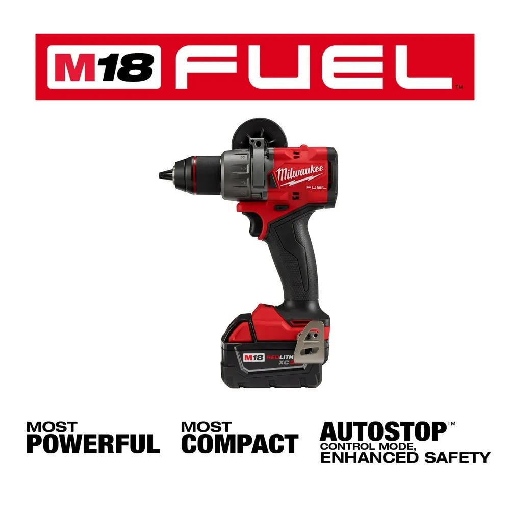 Milwaukee 3699-22 M18 FUEL 18V Cordless 2-Tool SURGE Combo Kit w/5.0AH Batteries