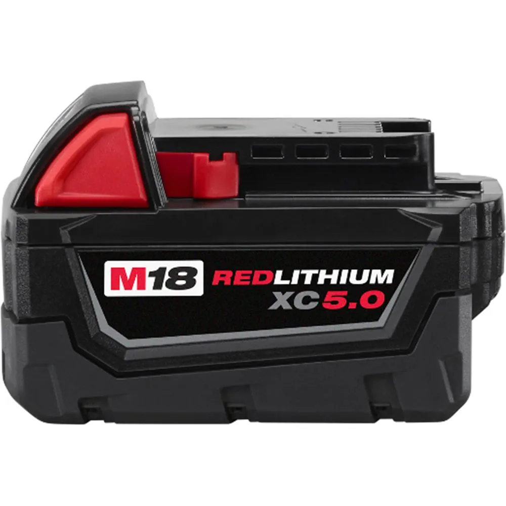 Milwaukee 48-11-1852 M18 REDLITHIUM XC 5.0 Ah Extended Capacity Battery (2 pack)