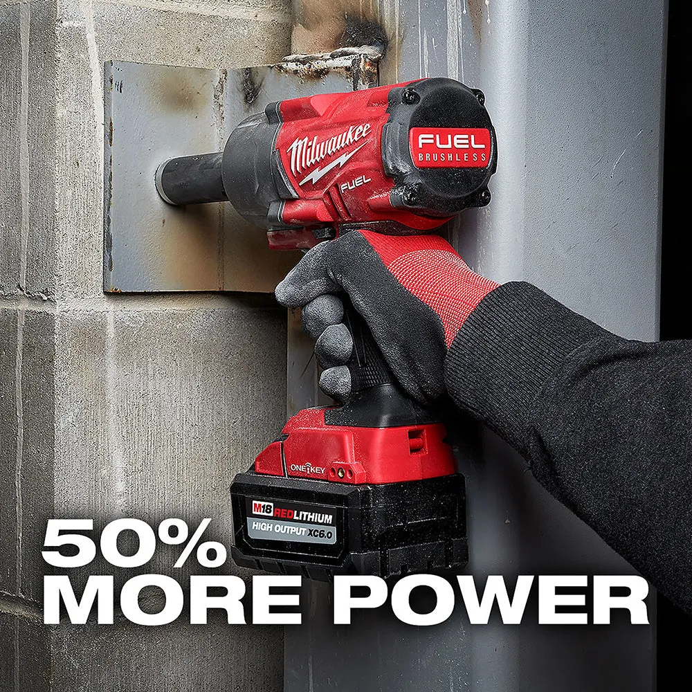 Milwaukee 48-11-1865 M18 FUEL 18V 6.0-Amp Lithium-Ion High Output Battery Pack