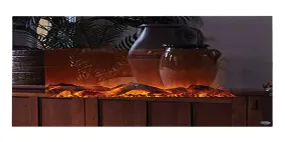 Mirror Onyx 80008 Refurbished 50 Inch Wall Mounted Electric Fireplace