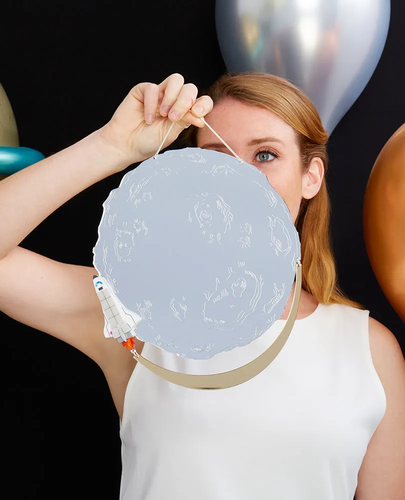 Moon Round Trip Wall Mirror
