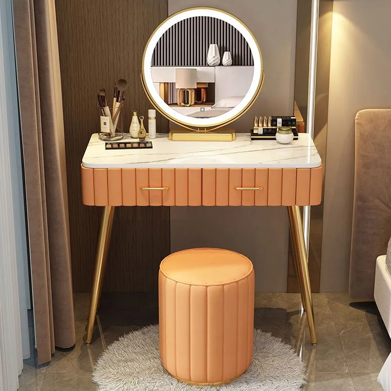 Multi-functional Dressing Table with LED Mirror