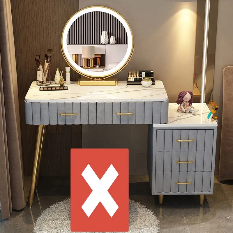 Multi-functional Dressing Table with LED Mirror