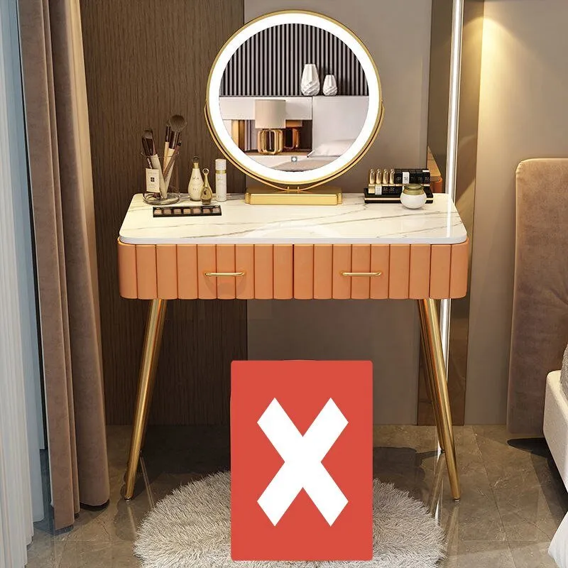 Multi-functional Dressing Table with LED Mirror