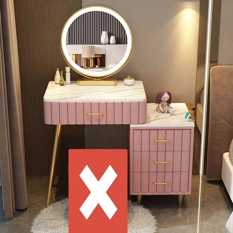 Multi-functional Dressing Table with LED Mirror