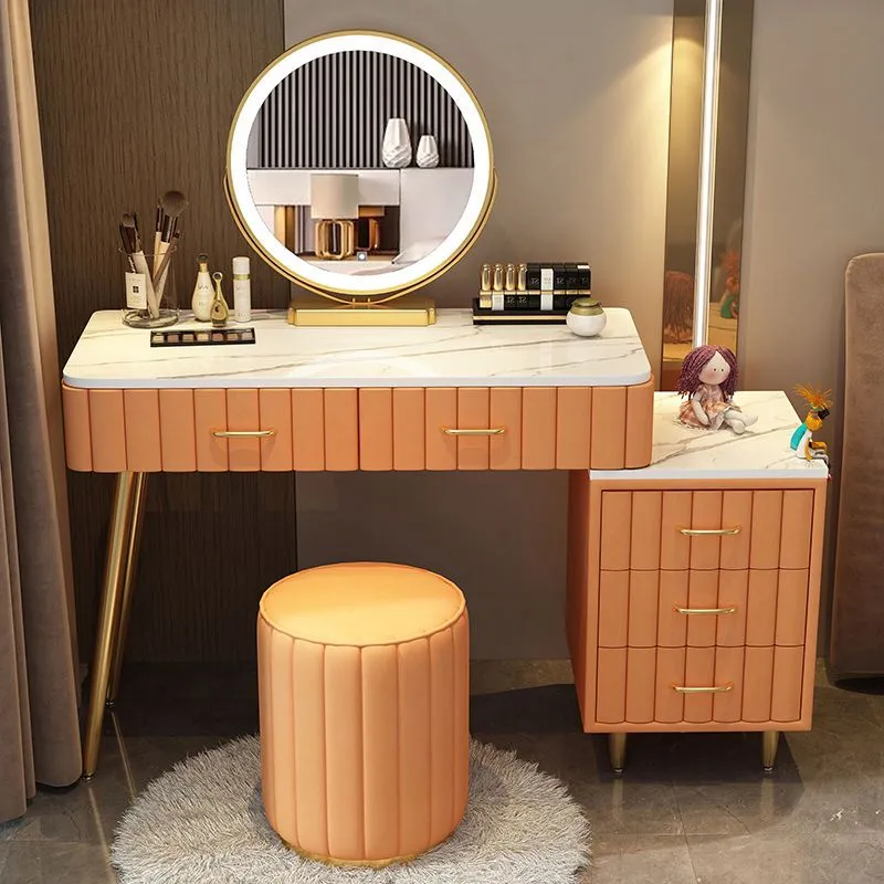 Multi-functional Dressing Table with LED Mirror