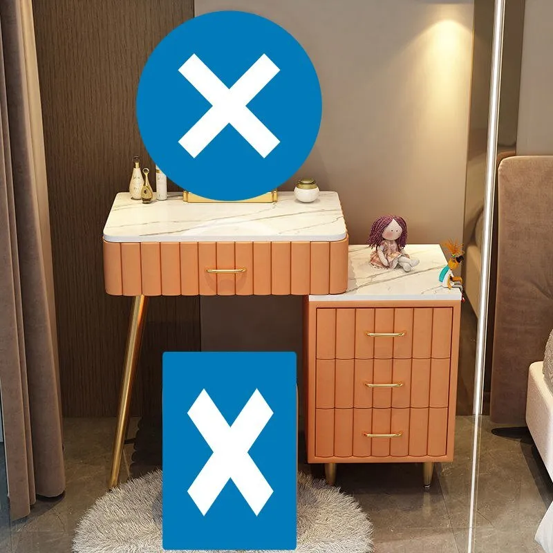 Multi-functional Dressing Table with LED Mirror