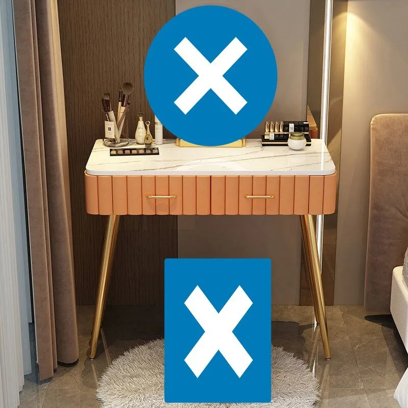 Multi-functional Dressing Table with LED Mirror