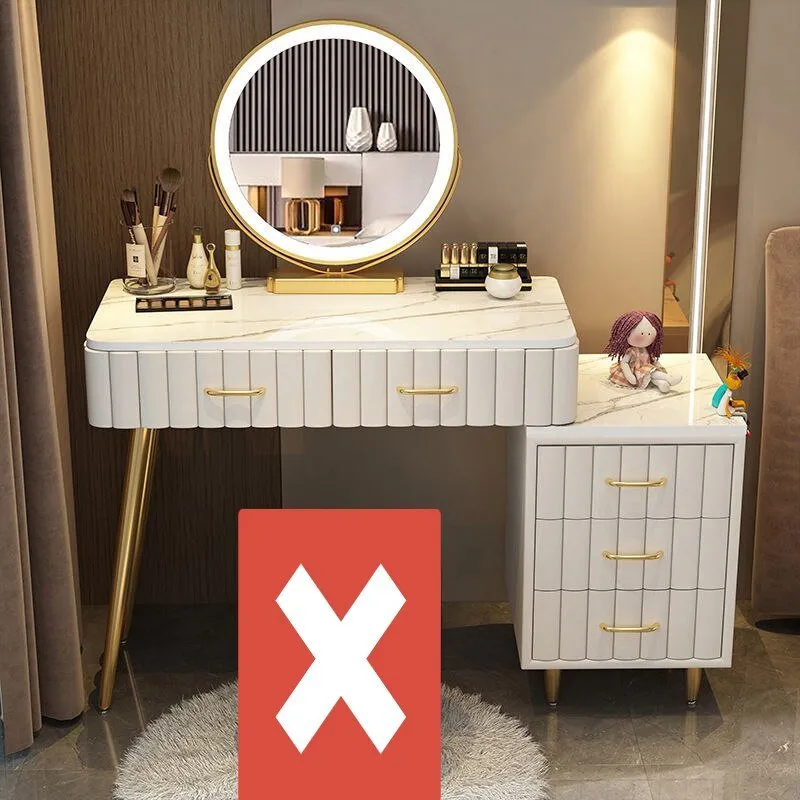Multi-functional Dressing Table with LED Mirror