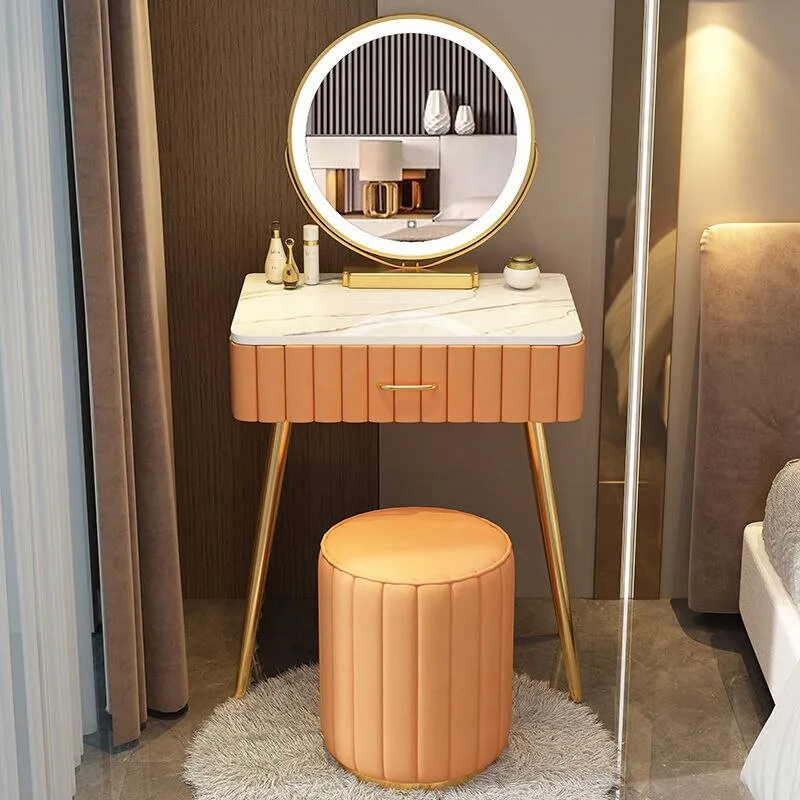 Multi-functional Dressing Table with LED Mirror
