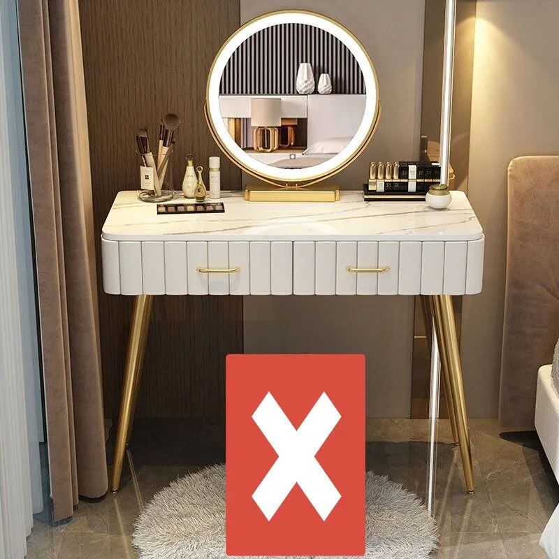 Multi-functional Dressing Table with LED Mirror