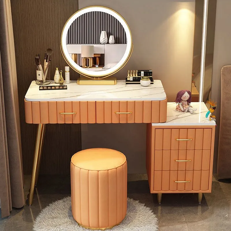 Multi-functional Dressing Table with LED Mirror