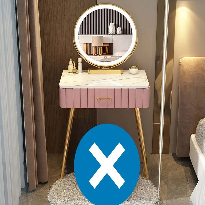 Multi-functional Dressing Table with LED Mirror