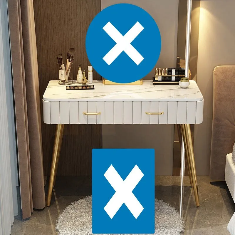 Multi-functional Dressing Table with LED Mirror