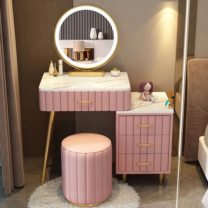 Multi-functional Dressing Table with LED Mirror