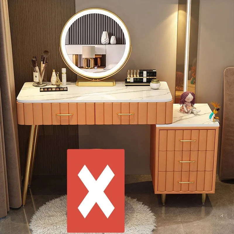 Multi-functional Dressing Table with LED Mirror