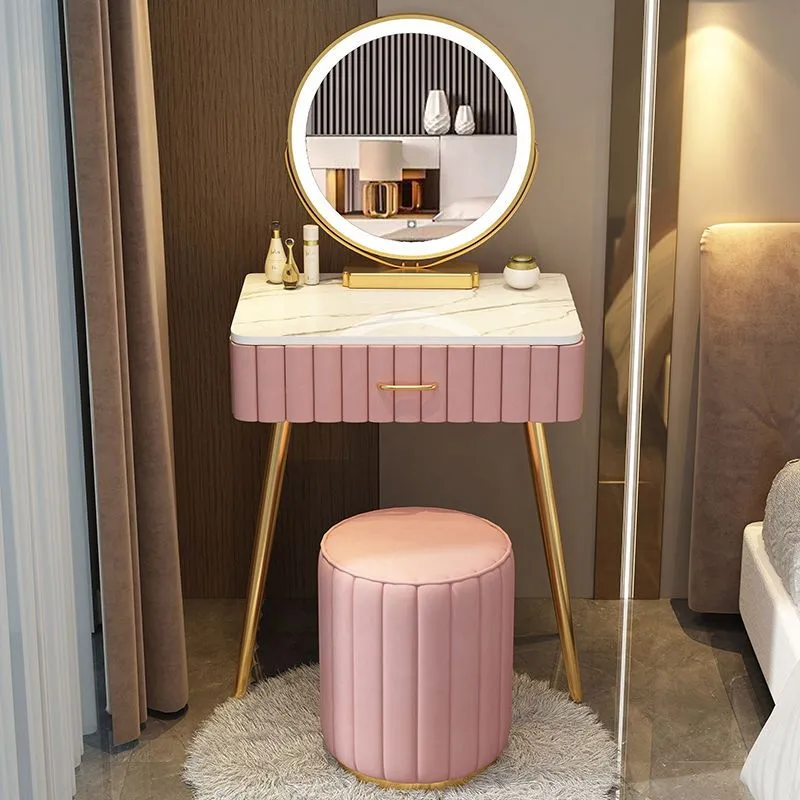 Multi-functional Dressing Table with LED Mirror