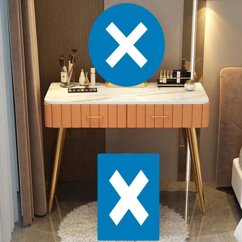 Multi-functional Dressing Table with LED Mirror
