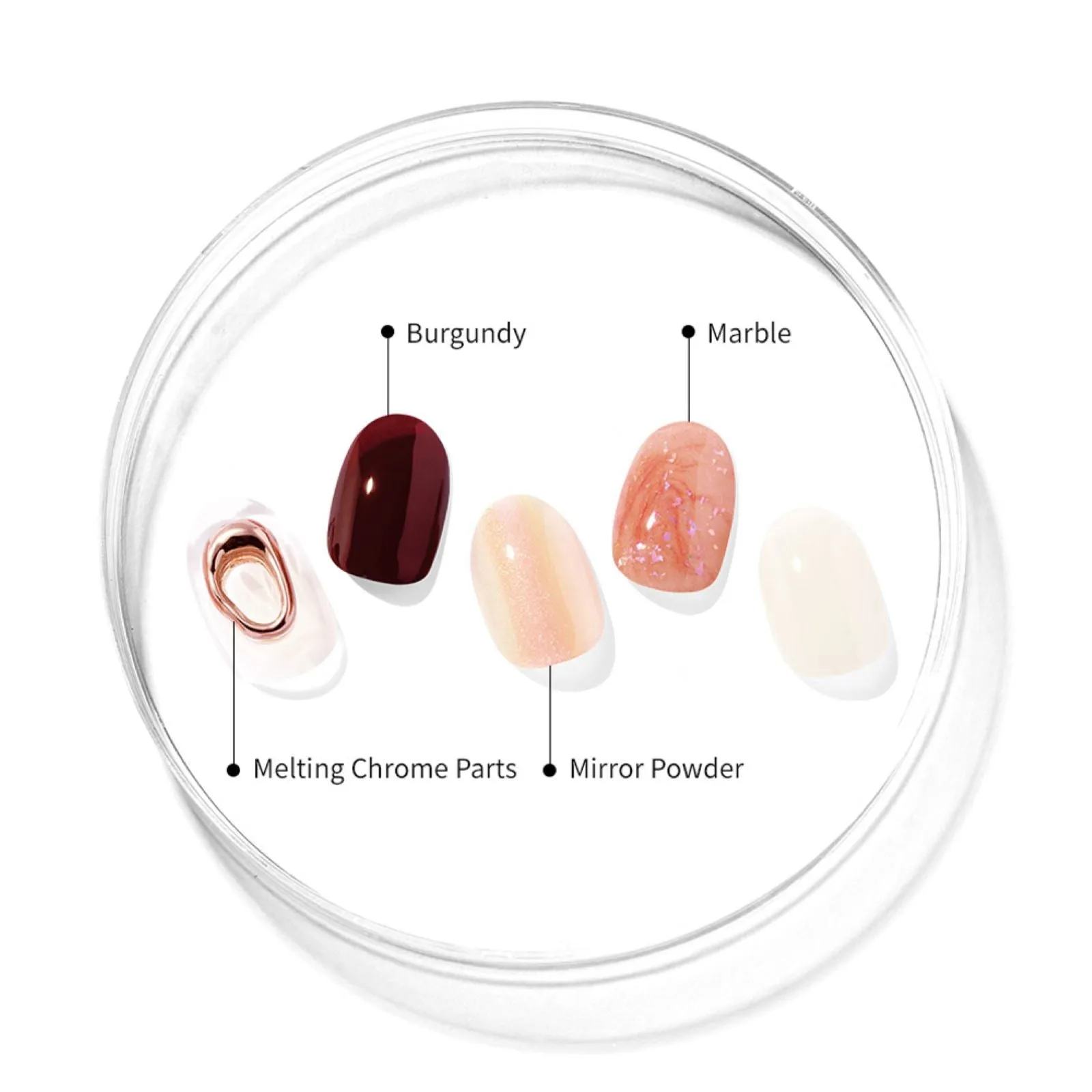 N Blush Manicure Semi-cured Gel Nail Strips