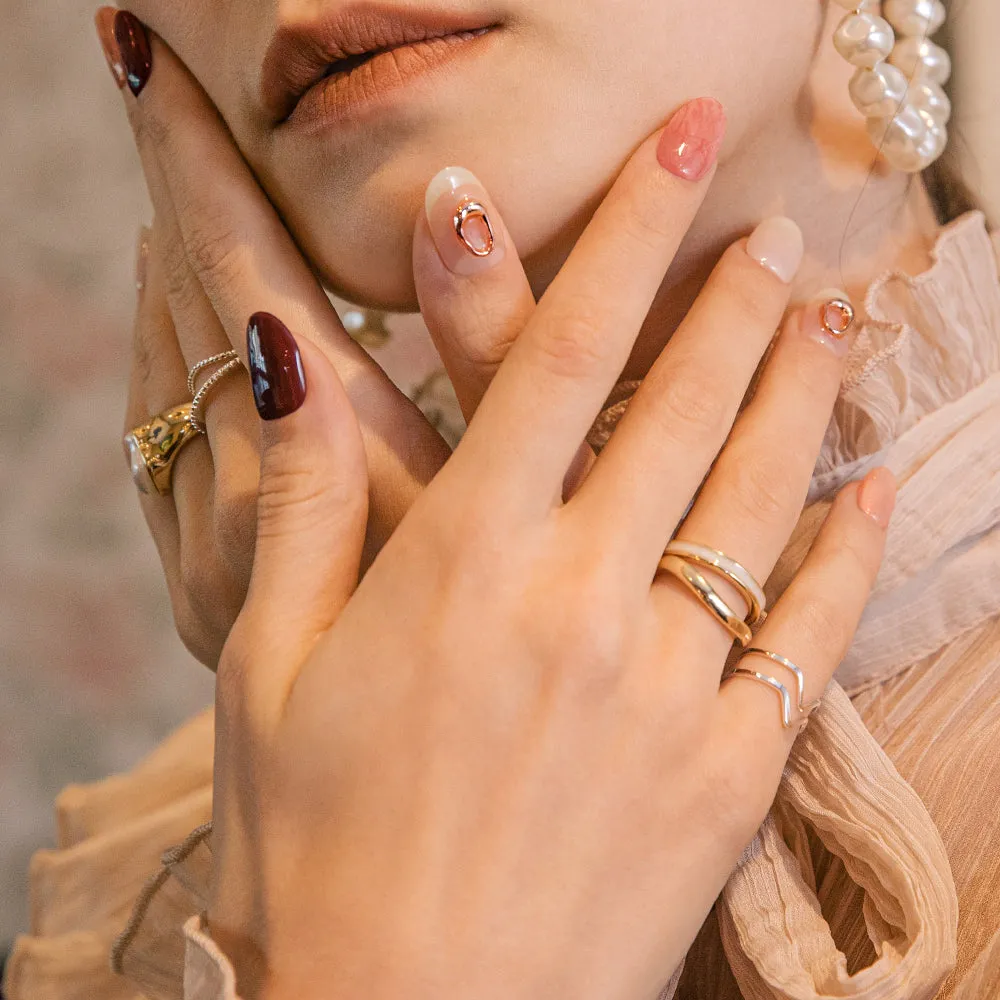 N Blush Manicure Semi-cured Gel Nail Strips