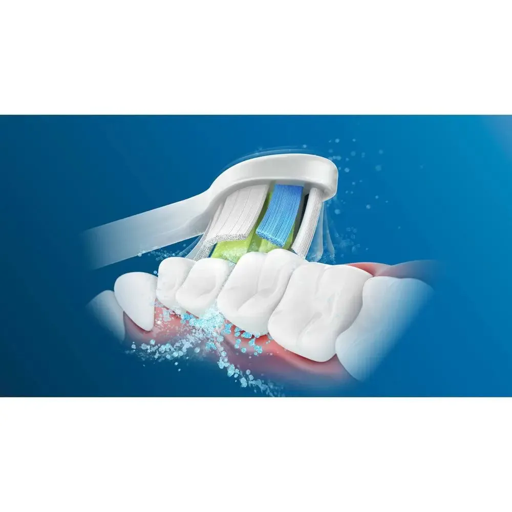 New - Philips Sonicare DiamondClean Replacement Electric Toothbrush Head - HX6063/65 - White - 3pk