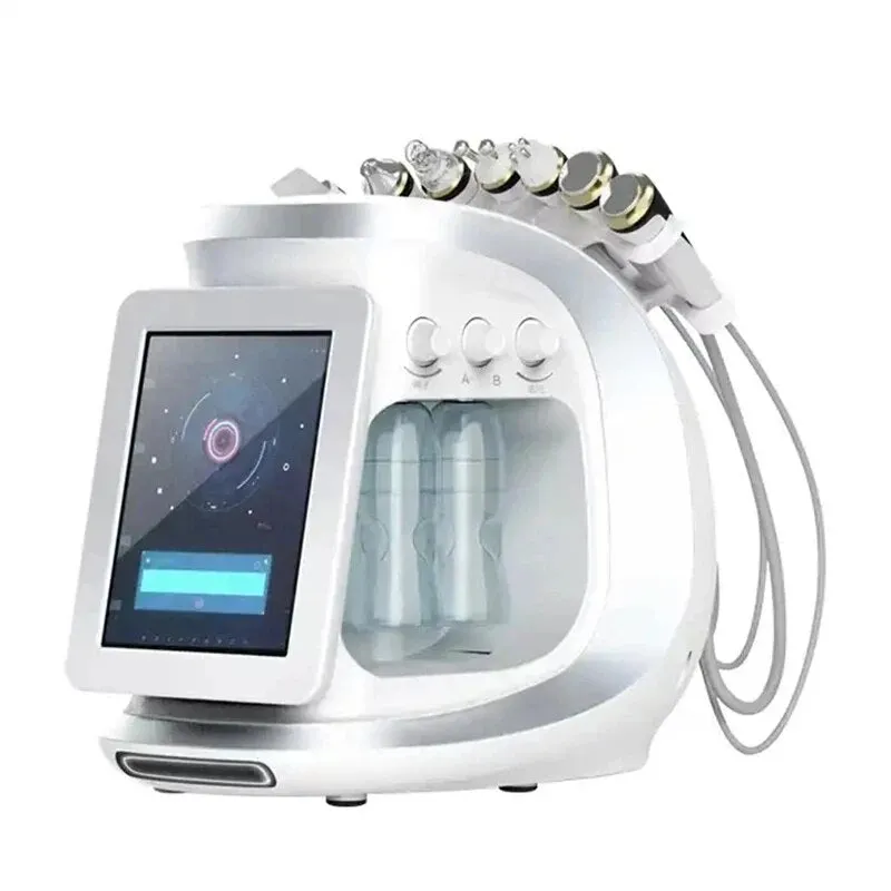 NEW Water Dermabrasion Oxygen Ice Blue Smart Jet Aqua Peel Small Bubble Skin Cleansing Device facial machine