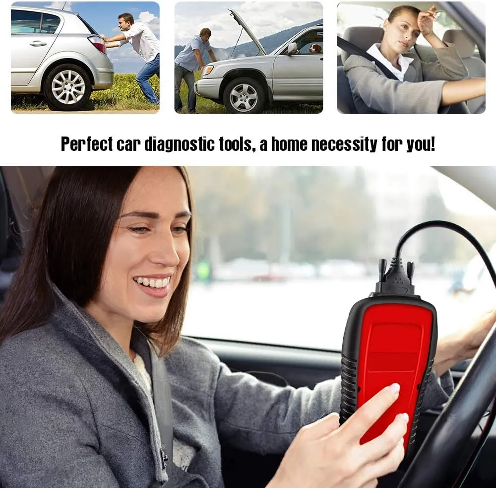 Obdii/Eobd Diagnostic Scanner Tool Q-Gz808