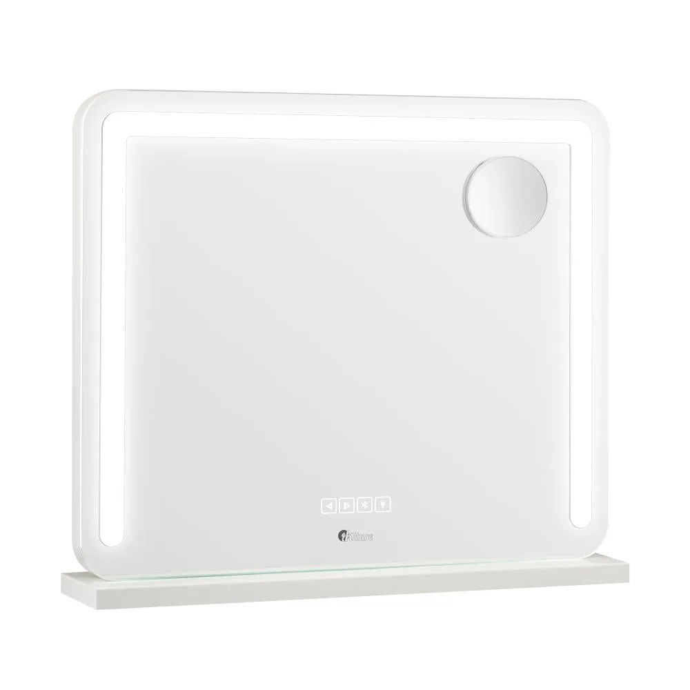Oikiture Bluetooth Hollywood LED Makeup Mirror 60x52cm