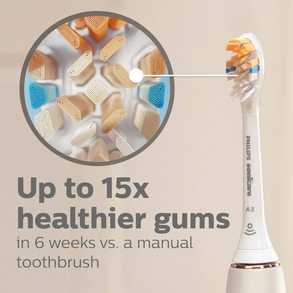 Open Box - Philips Sonicare A3 Brush Head - White - 4pk