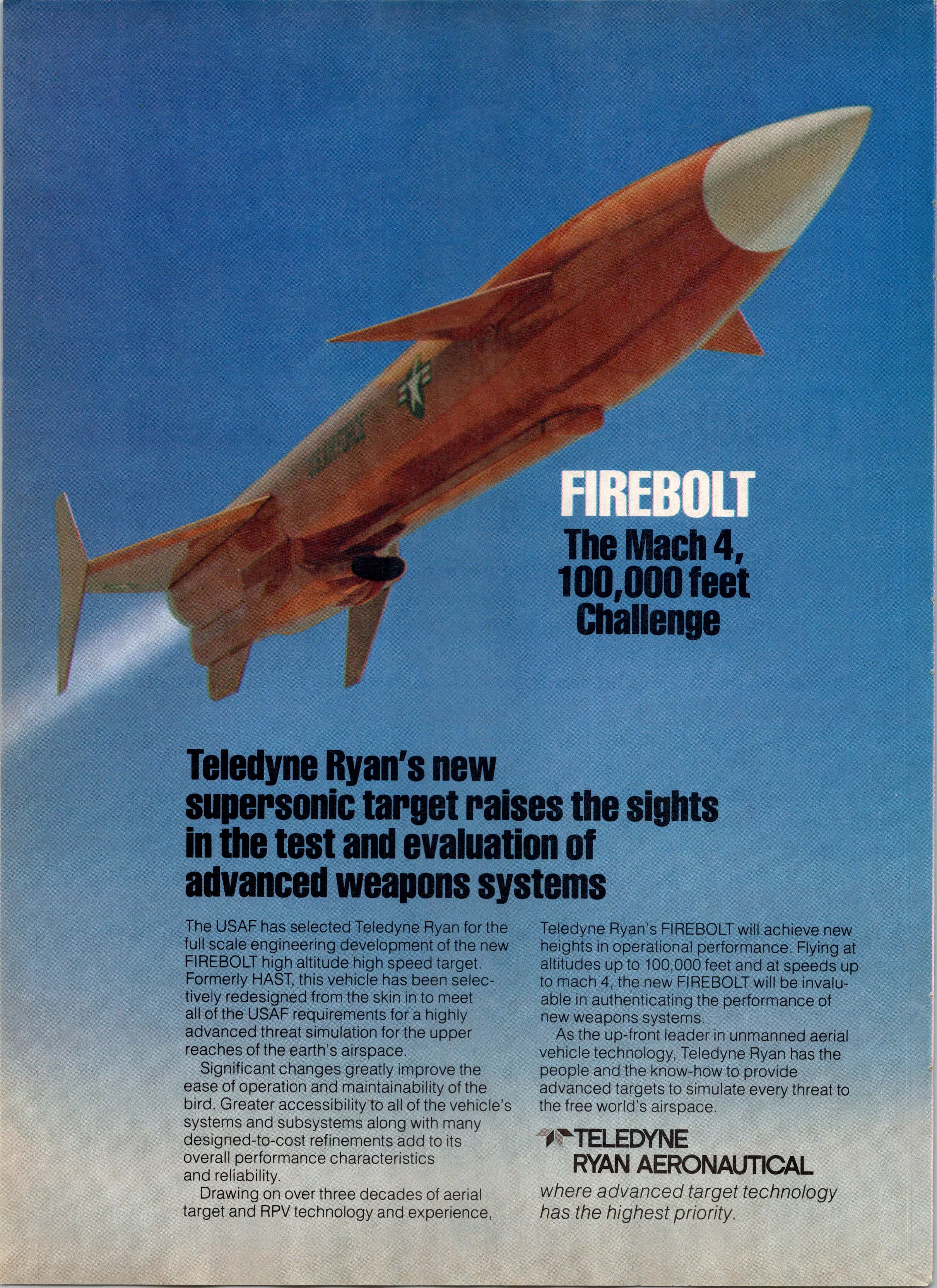 ORIGINAL VINTAGE PRINT ADS - WEAPON SYSTEMS