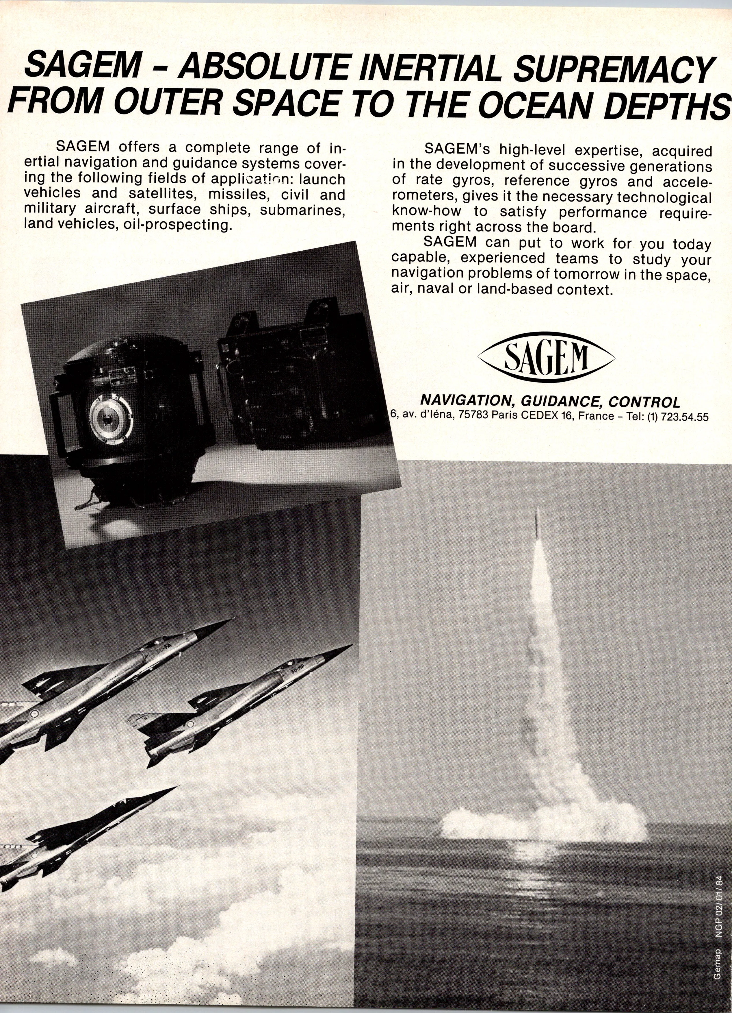 ORIGINAL VINTAGE PRINT ADS - WEAPON SYSTEMS