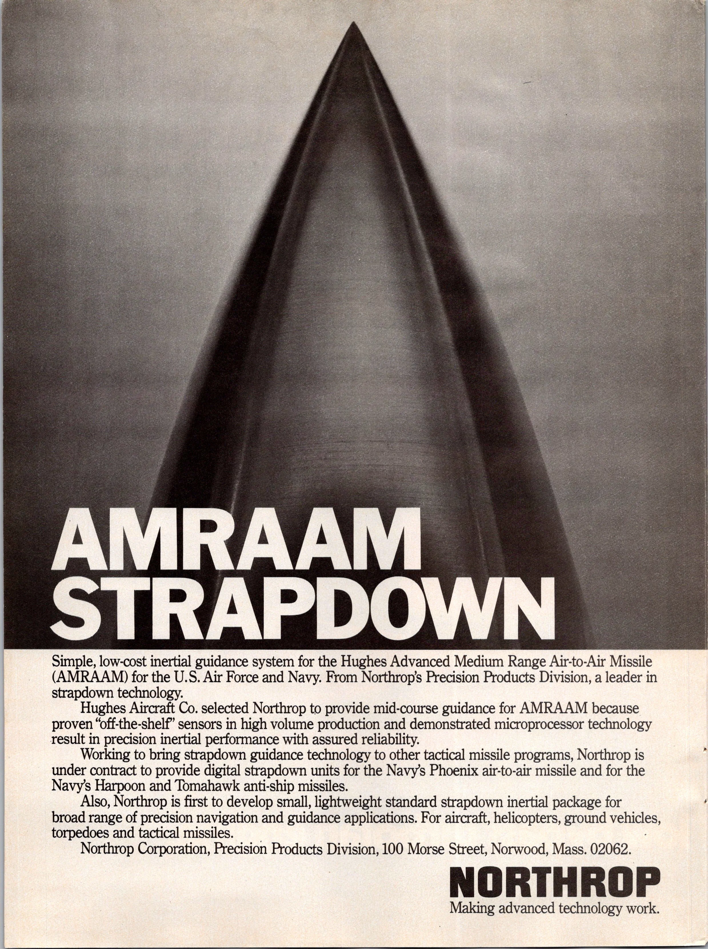 ORIGINAL VINTAGE PRINT ADS - WEAPON SYSTEMS