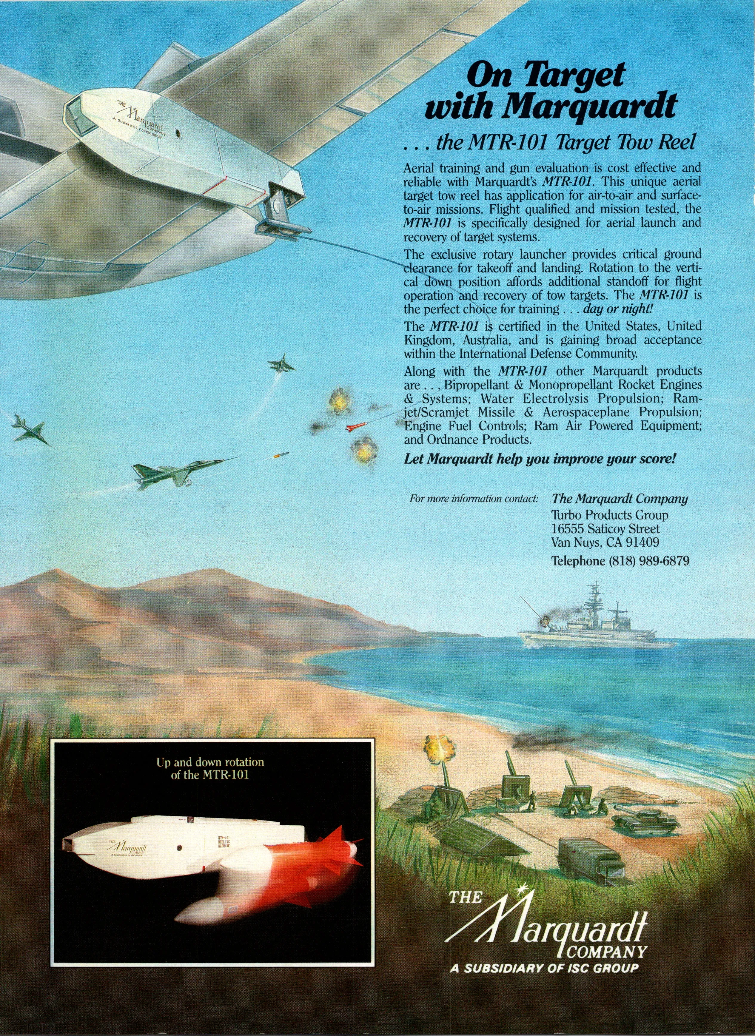 ORIGINAL VINTAGE PRINT ADS - WEAPON SYSTEMS