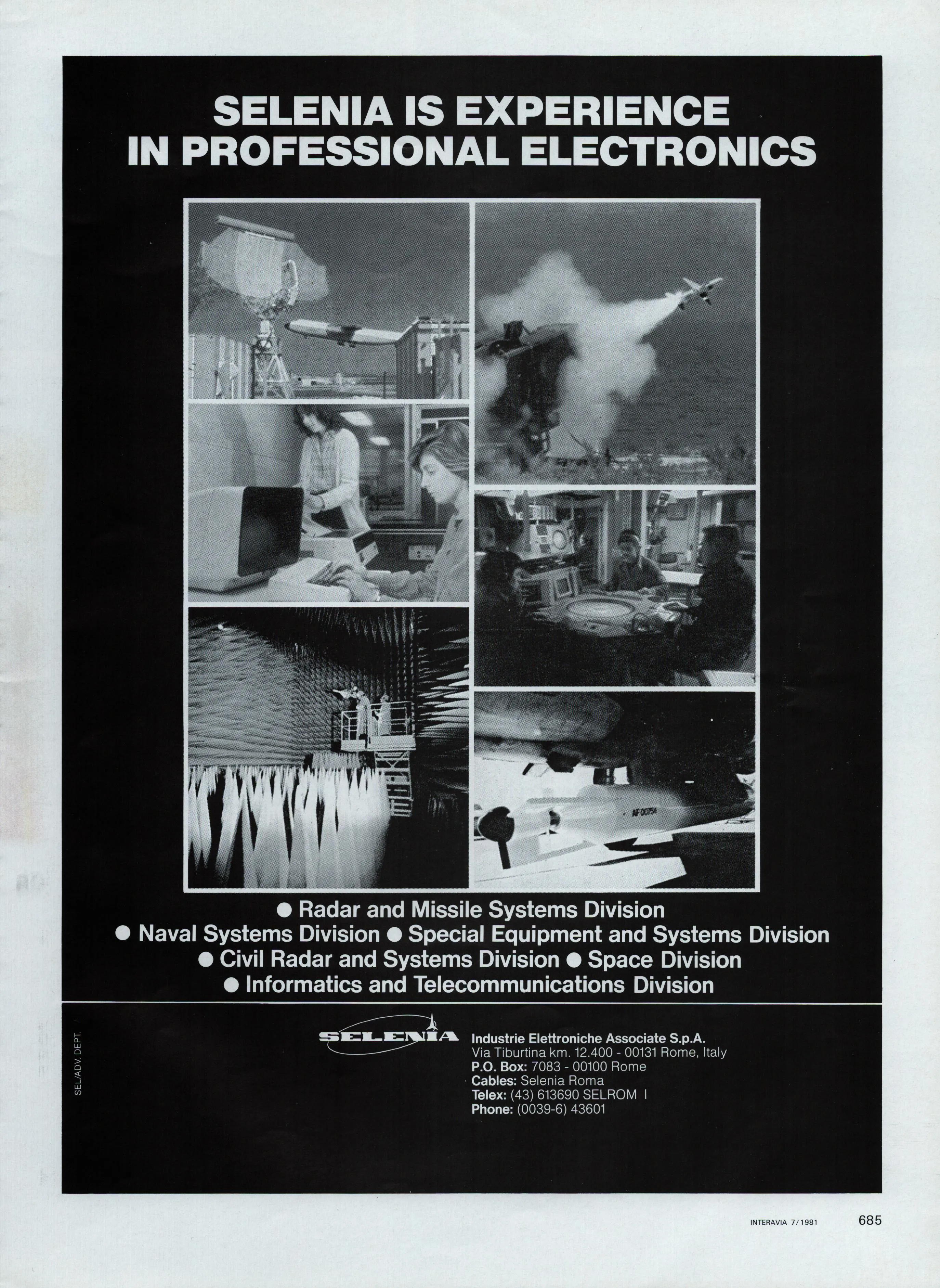 ORIGINAL VINTAGE PRINT ADS - WEAPON SYSTEMS