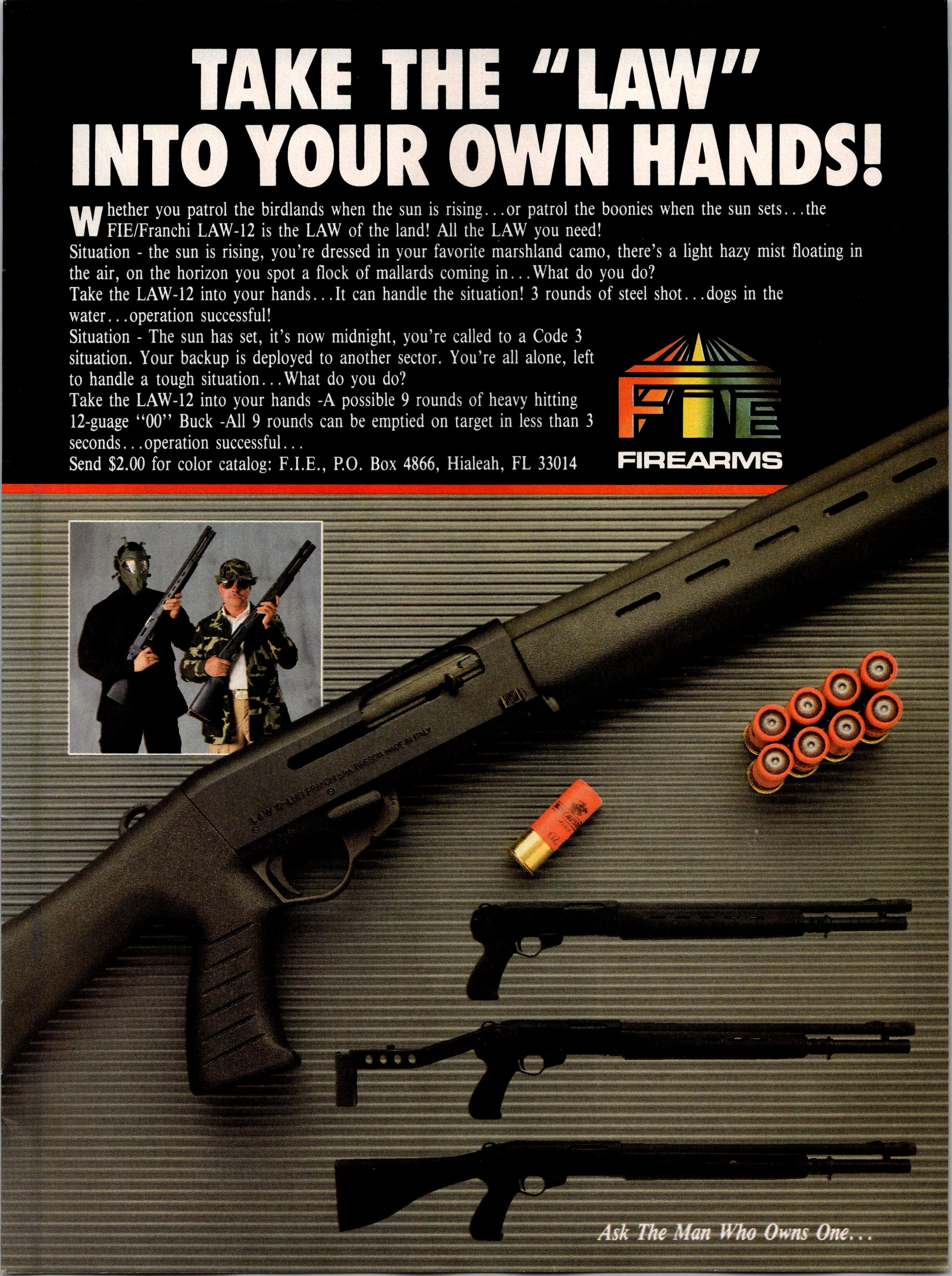 ORIGINAL VINTAGE PRINT ADS - WEAPON SYSTEMS