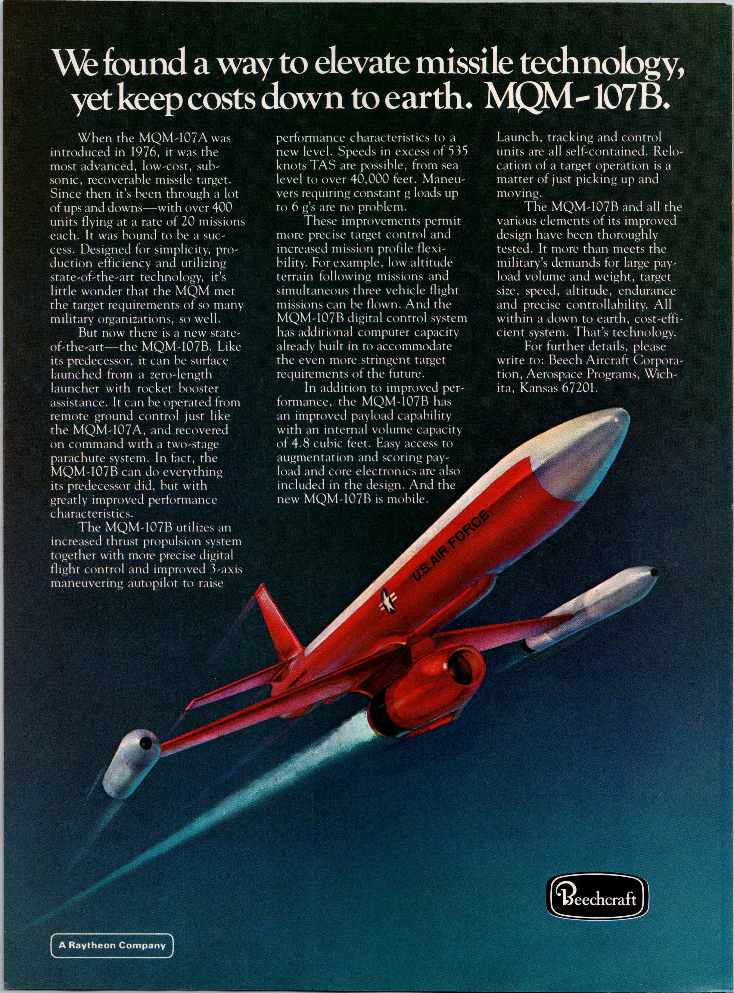 ORIGINAL VINTAGE PRINT ADS - WEAPON SYSTEMS