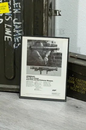 ORIGINAL VINTAGE PRINT ADS - WEAPON SYSTEMS