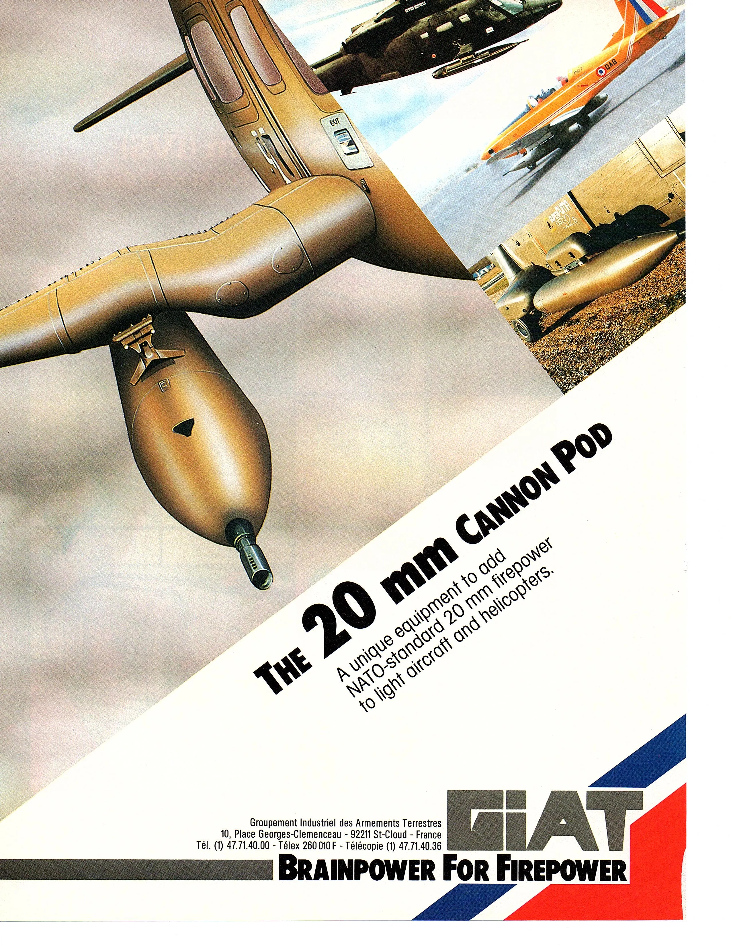 ORIGINAL VINTAGE PRINT ADS - WEAPON SYSTEMS