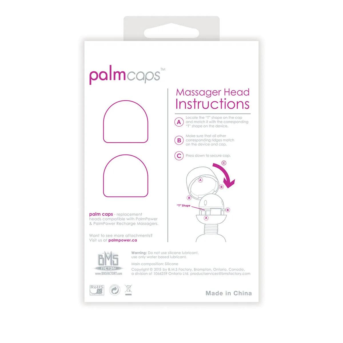 PalmCaps Attachment 2 Pk