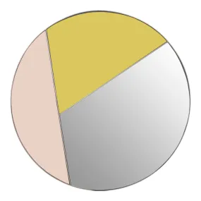 Pattern Round Wall Mirror