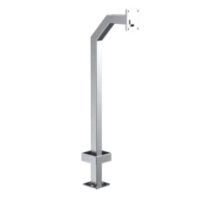 PEDESTAL 22PE1-2NIP-04-304 42" Stainless Gooseneck Pedestal - 2NIP Solo