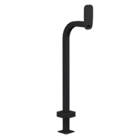 PEDESTAL 22PE1-BUT-01-CRS 44" Steel Pedestal - ButterflyMX 8" Surface Video Intercom
