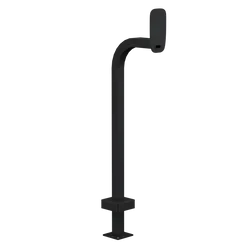 PEDESTAL 22PE1-BUT-01-CRS 44" Steel Pedestal - ButterflyMX 8" Surface Video Intercom