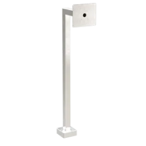 PEDESTAL 22PE1-DOOR-01-304 45" Stainless Gooseneck Pedestal - DoorBird D1101KH