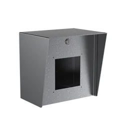 PEDESTAL PRO 1010HOU-ZENI-01-304 10X10 Stainless Housing - Zenitel P-3100 & P3101 Intercoms