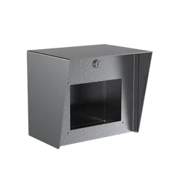 PEDESTAL PRO 109HOU-ZENI-01-304 10X9 Stainless Housing - Zenitel P-3102, P-3130 Intercoms