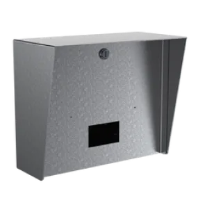 PEDESTAL PRO 1210HOU-2NIP-01-304 12" x 10" Landscape Stainless Housing fits 2NIP Indoor Touch 2.0